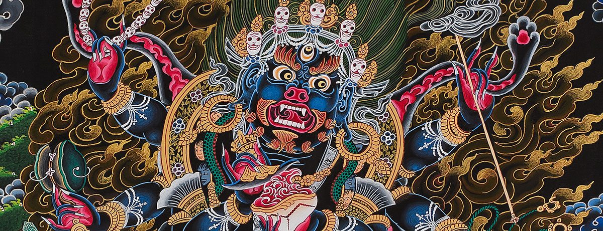 Facial expression - Mahakala