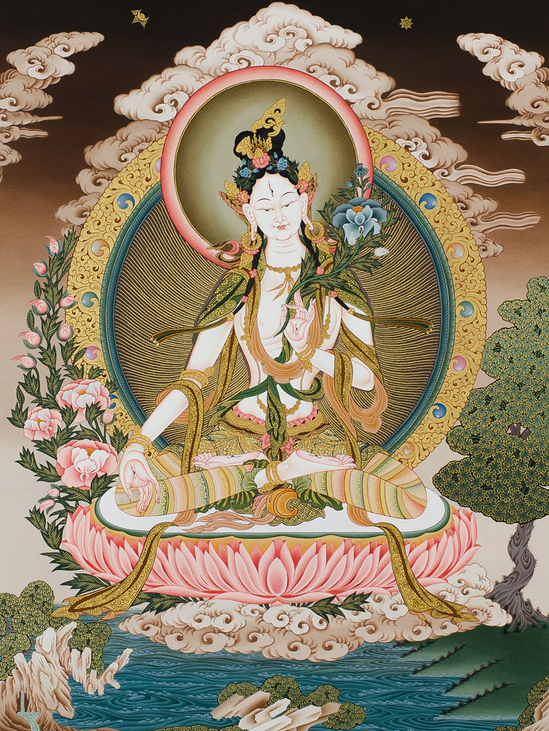 White Tara Thangka