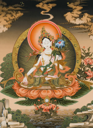 White Tara Thangka