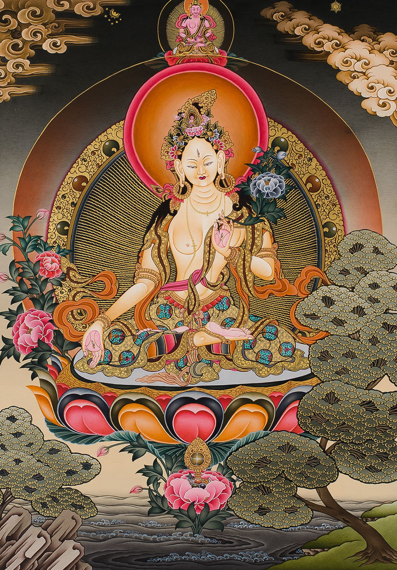 White Tara Thangka