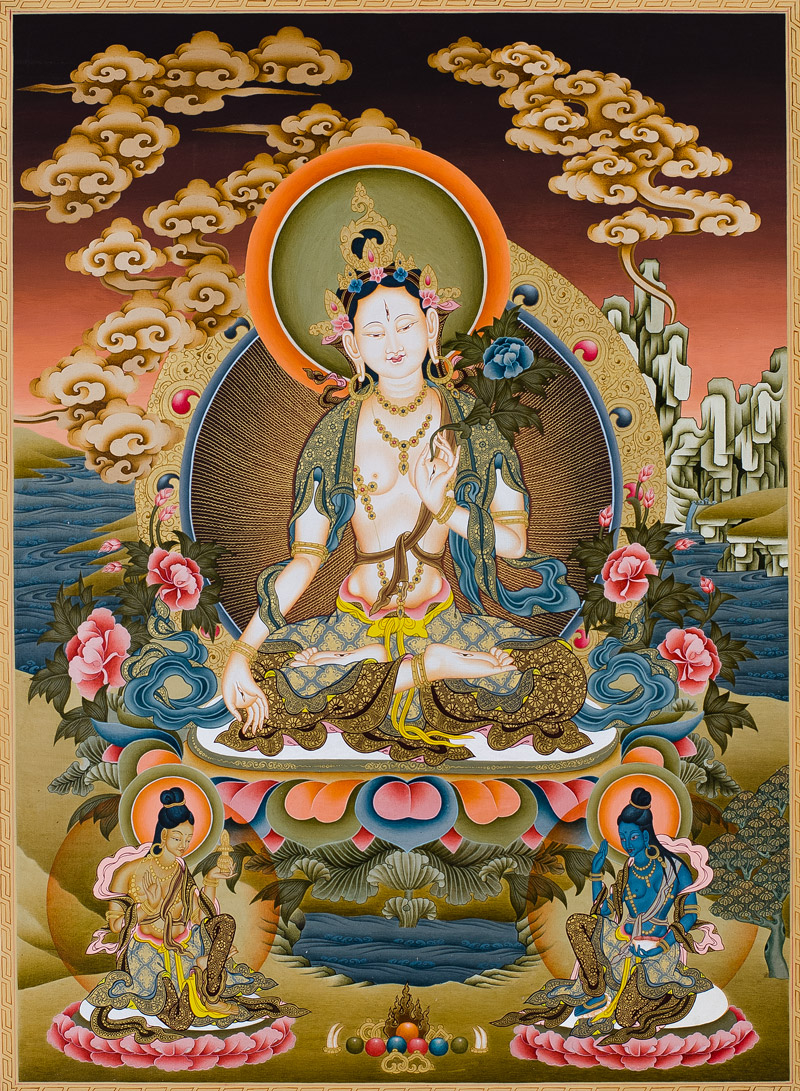 White Tara Thangka