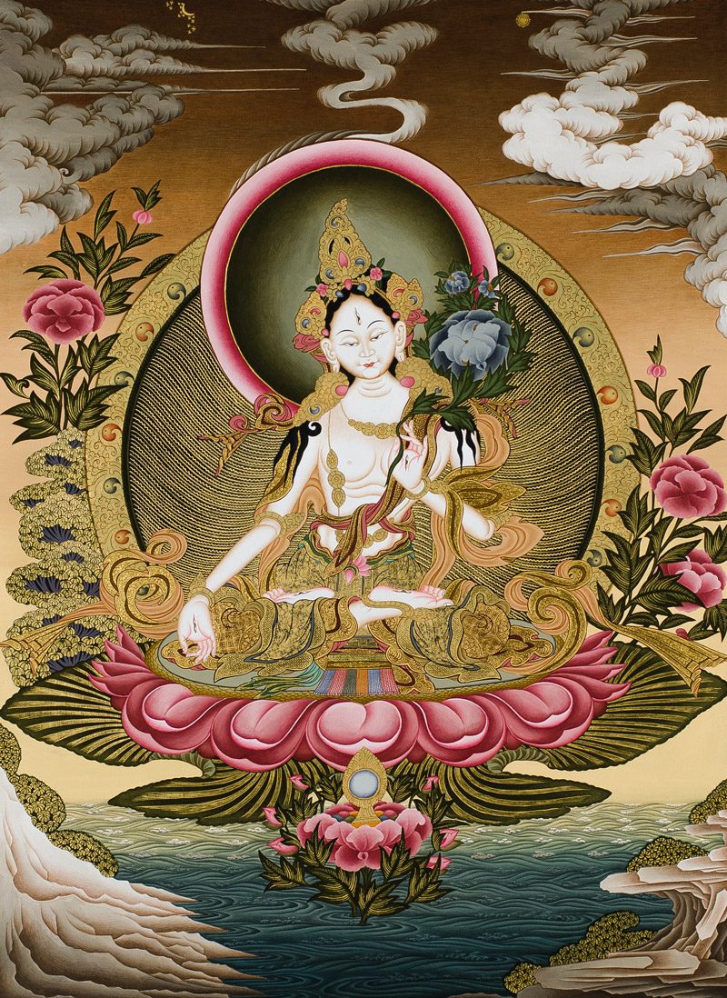 White Tara Thangka