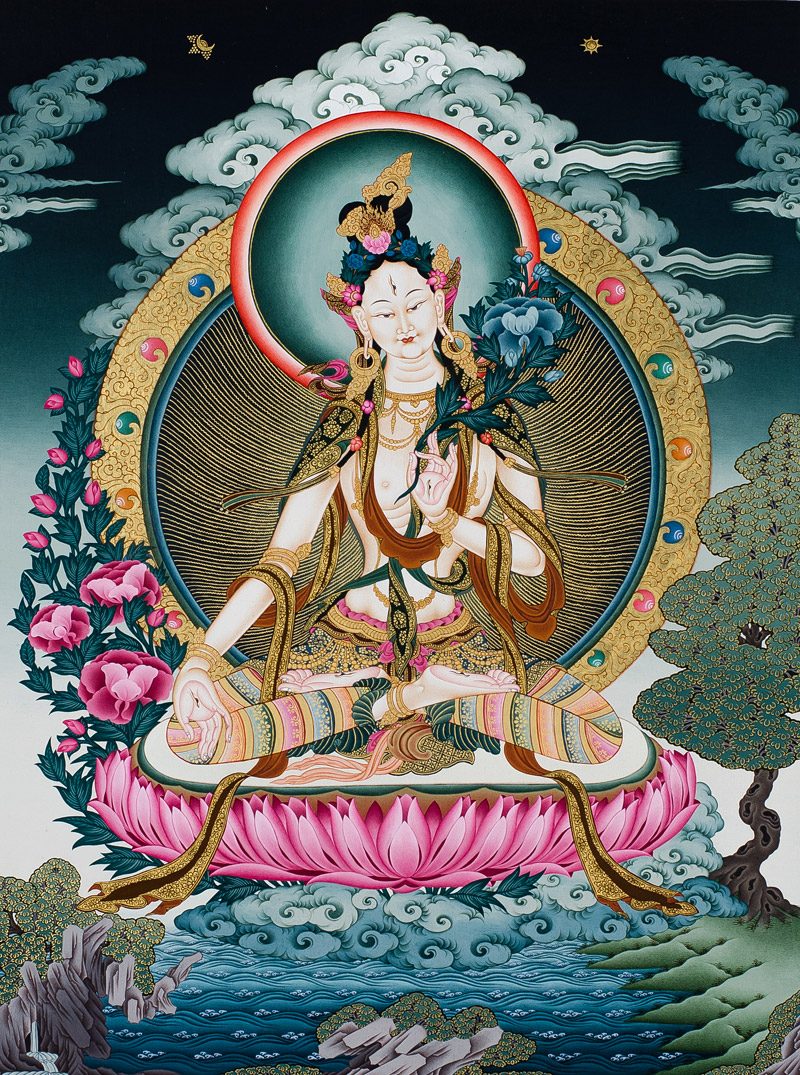 White Tara Thangka