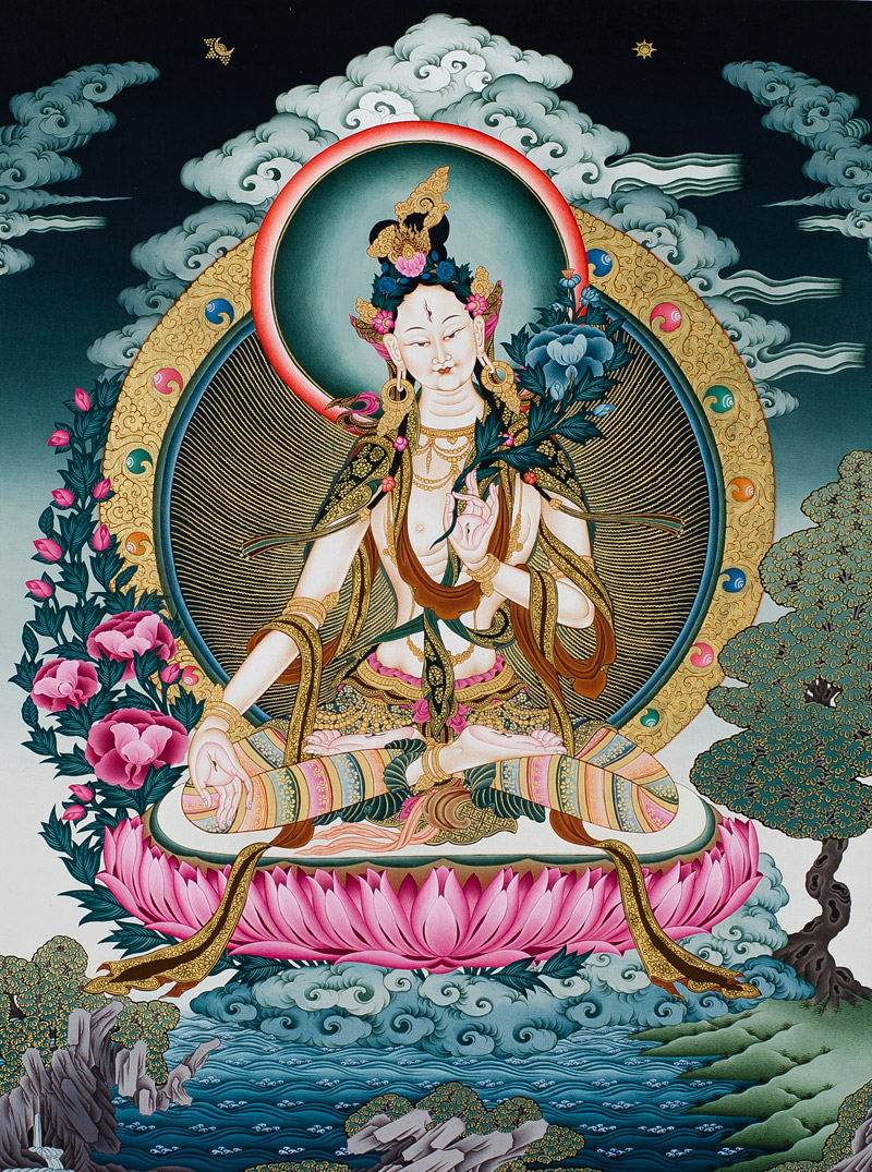 White Tara Thangka